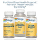 SOLARAY Vitamin D3 K2, K2 D3 Vitamin Supplement for Calcium Absorption, Bone Strength, Cardiovascular & Immune Function Support, Made Without Soy, 60-Day Guarantee, 60 Servings, 60 VegCaps