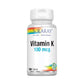 SOLARAY Vitamin K-1 100mcg 100 Tablets