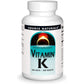 Source Naturals - Vitamin K 500 mcg. - 200 Tablets