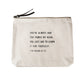 You've Always Had The Power (The Wizard of Oz Quote) Canvas Zip Bag