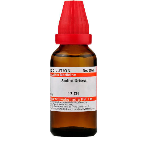 Dr. Willmar Schwabe India Ambra Grisea Dilution