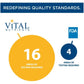 Vital Nutrients Acetyl L-Carnitine Powder 100 Grams