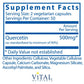 Vital Nutrients Quercetin 250mg 100 Vcaps
