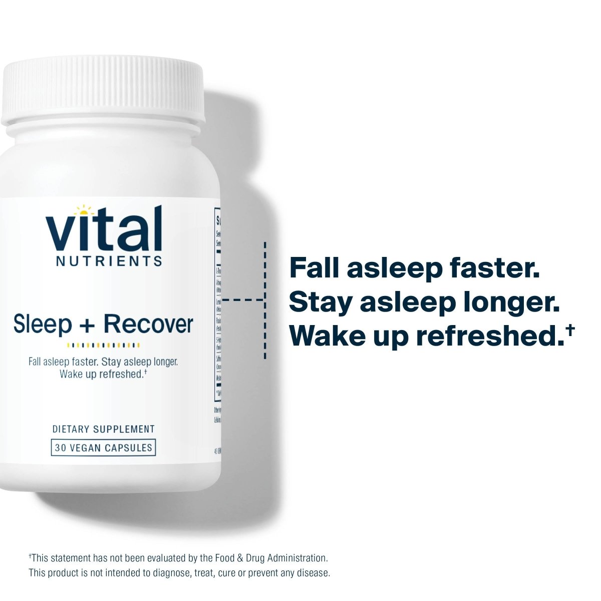 Vital Nutrients Sleep + Recover 30 Capsules