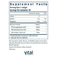 Vital Nutrients Ultra Pure Fish Oil 800 Lemon 90 Softgels