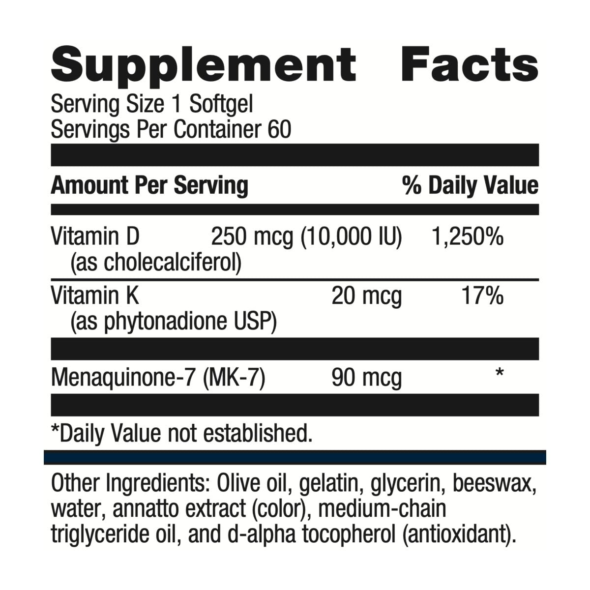 Vital Nutrients Vitamin C 1,000mg 120 Vcaps