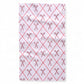 Festive Candy Canes Geometry Tea Towel