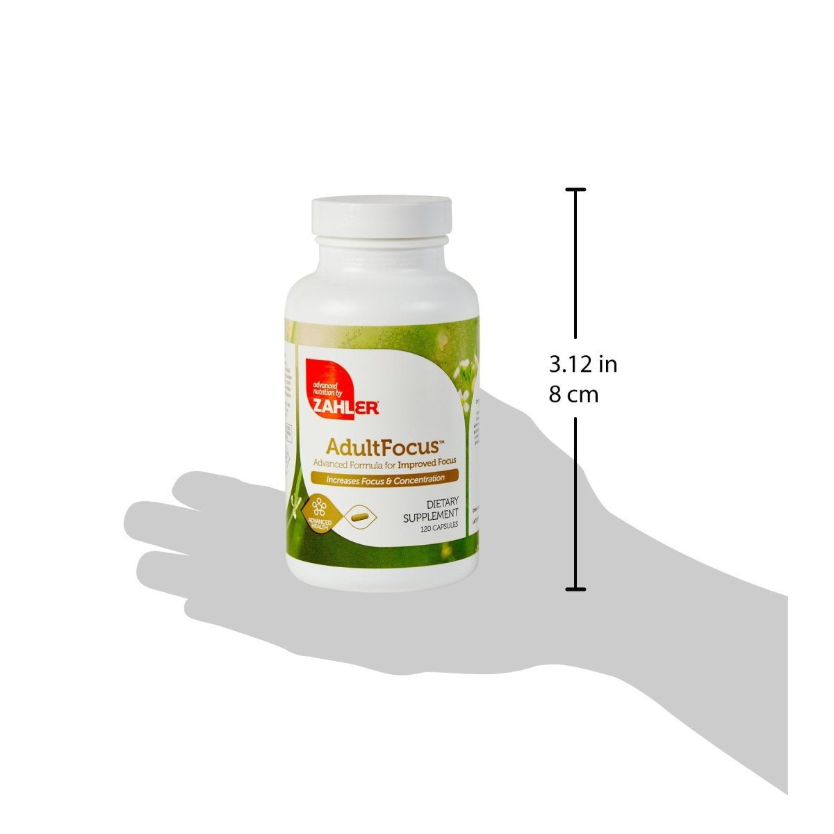 Zahler - AdultFocus Cognitive Health Support - 60 Capsules