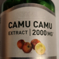 Camu Camu Fruit Extract 2000mg and Natural Vitamin C 120 Pills Caps