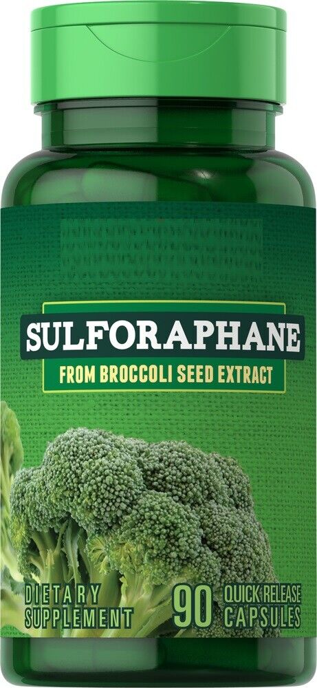 Sulforaphane from Broccoli Sprout Extract 400mcg 90Caps Sulforaphane 0.1%