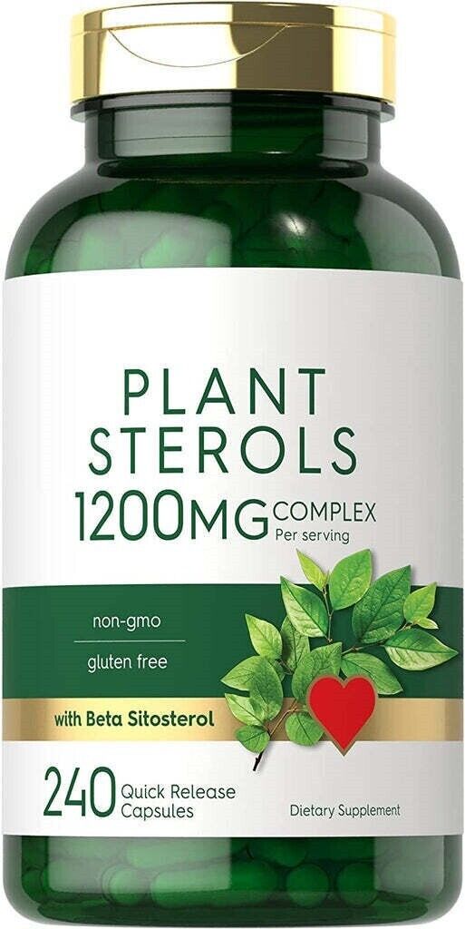 Phytosterols Plant Sterols Complex with Beta Sitosterol 1200mg 240 capsules