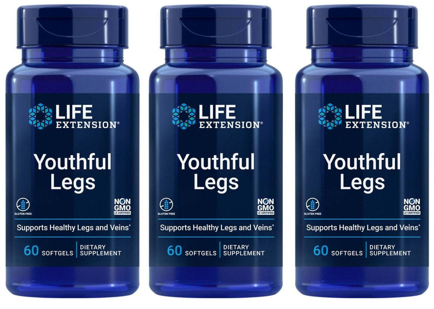 Life Extension Youthful Legs 3X60 Caps Hesperidin Diosmin 500mg