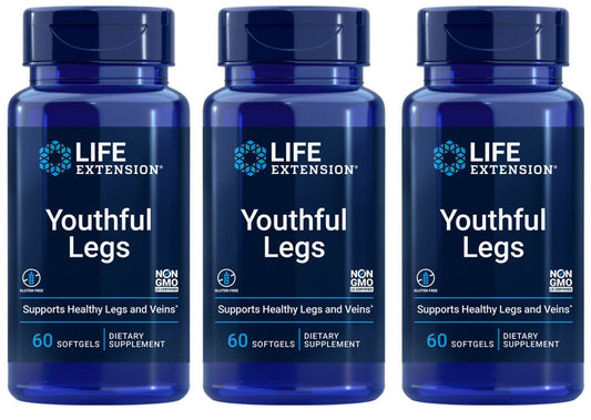 Life Extension Youthful Legs 3X60 Caps Hesperidin Diosmin 500mg
