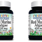 Red Marine Algae 450mg 2X100Caps Non-GMO & Gluten Free Red Seaweed 900mg per 2