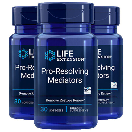 Life Extension Pro-Resolving Mediators 3X30gels hydroxydocosahexaenoic acid