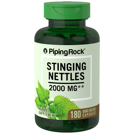 Stinging Nettles 2000mg 180 Capsules(Urtica dioica) (leaf)