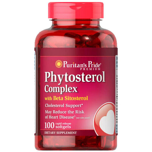 Plant Sterols 1000mg Complex w/ Beta Sitosterol (per serv) 100gels Phytosterol
