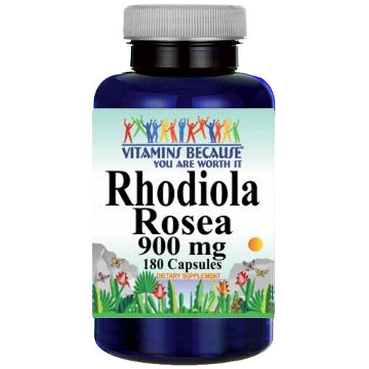 Rhodiola Extract Rosea 900 mg 180 Caps