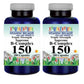 Vitamin B - 150 Complex Supreme Triple Strength 2X200 Caps Inositol/Choline