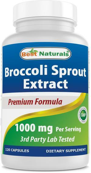 Broccoli Sprouts Extract 1000mg 120Caps Brassica Oleracea Glucosinulates Sulphor