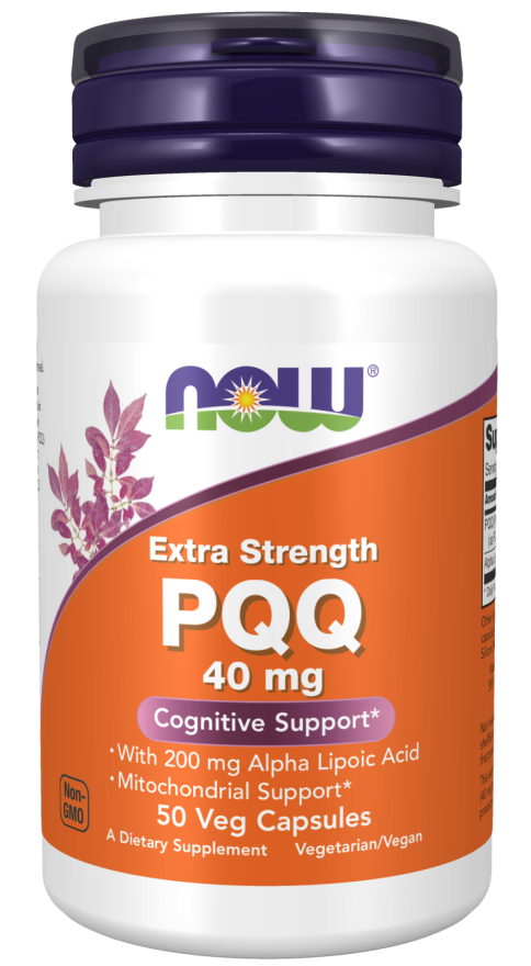 Extra Strength PQQ 40 mg 50  Veg Caps NOW Foods Alpha Lipoic Acid 200mg ALA