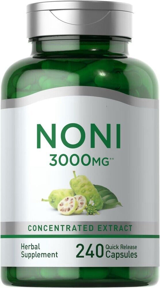 Noni 3000mg 240 Capsules (Morinda citrifolia) Highest Potency