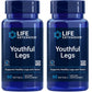 Life Extension Youthful Legs 2X60 Softgels | Diosmin 450mg Hesperidin 50mg | Vein & Leg Support
