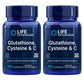 Life Extension L-Glutathione, Cysteine & Vitamin C – 2×100 Caps (200 Total) | Setria® Glutathione | Triple-Action Antioxidant & Liver Support
