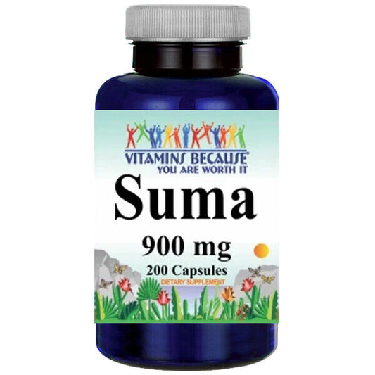 Suma 900mg 200 Caps Pfaffia Paniculata
