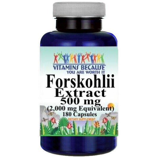 Coieus Forskohlii Extract Forskolin 2000mg 180 Caps