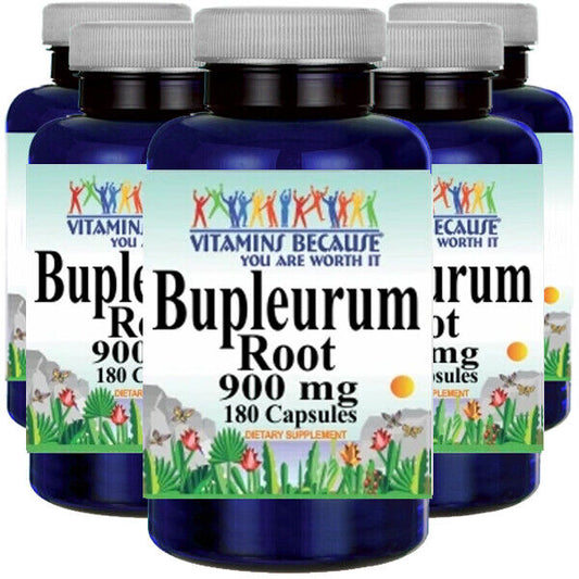 Bupleurum Root 900mg 5X180 Caps