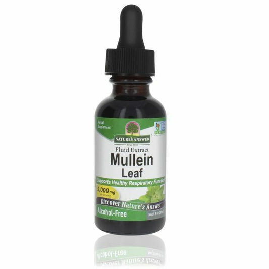 Nature s Answer Mullein  2000 mg 1 fl oz 30 ml  Kosher Alcohol Free