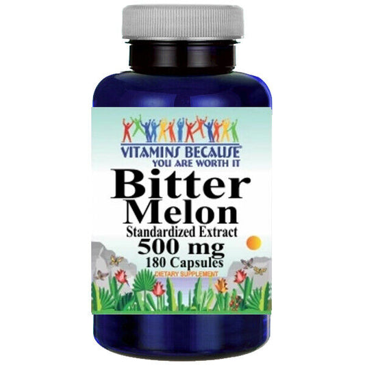 Bitter Melon Standardized Extract 500mg180 Caps Synephrine