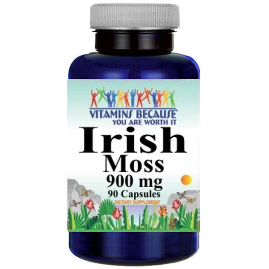 Irish Moss 900mg 90Caps Chrondus crispus