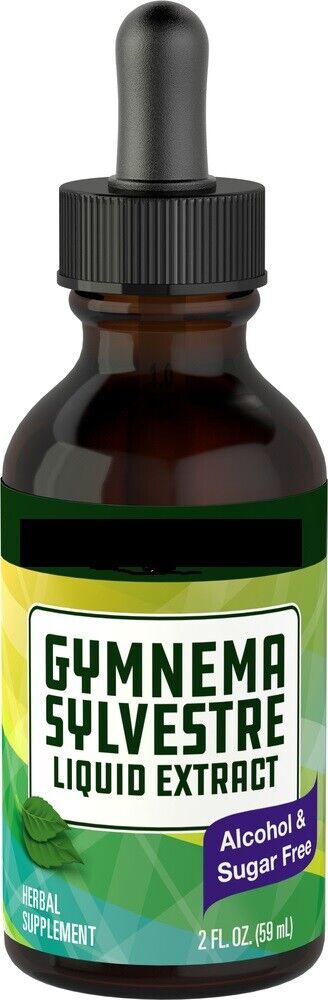 Gymnema Sylvestre Leaf Extract 1000mg Alcohol Free - 2 fl oz