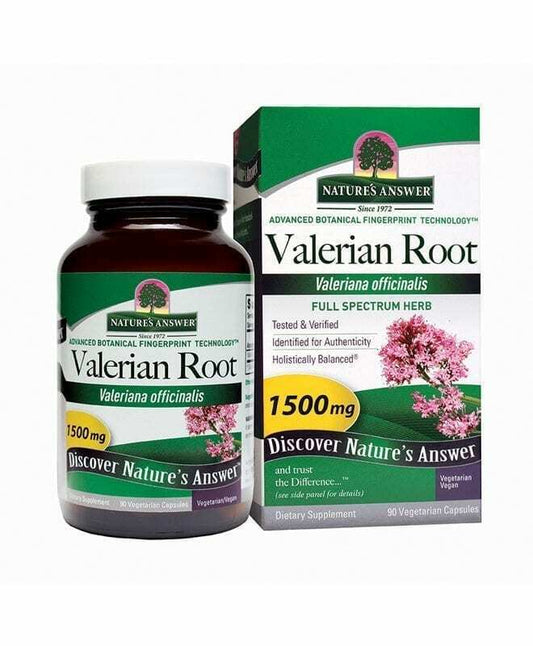 Valerian Root 1500mg 90Caps Nature's Answer