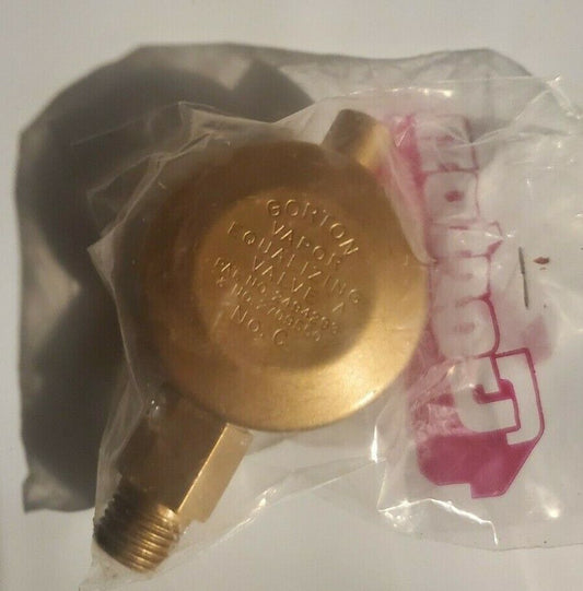 Gorton No. C Straight Vapor Equalizing Air Valve 1/4" NPT 2709550