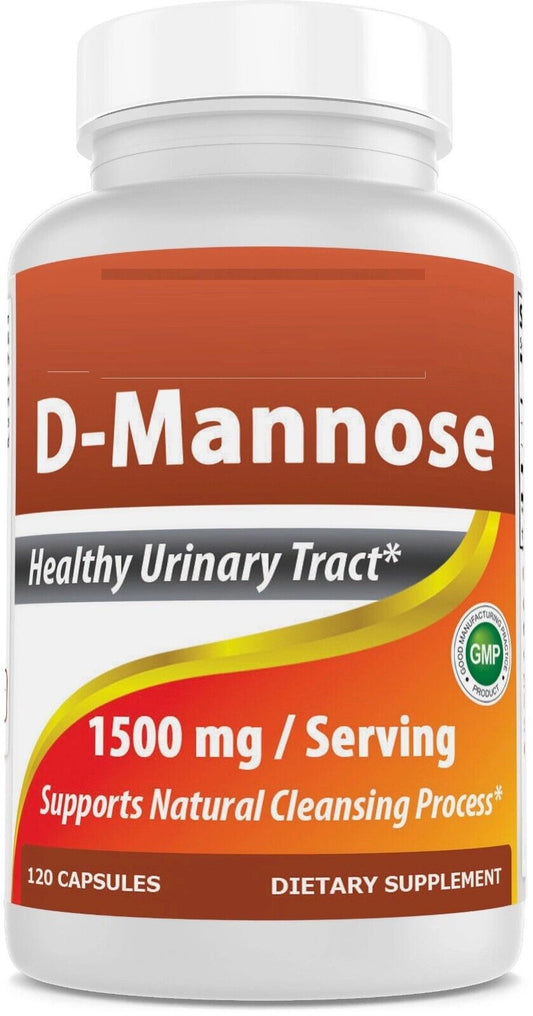 D-Mannose 1500mg/Serving 120 Caps