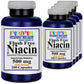 Flush-Free Niacin 500mg Inositol Hexanicotinate 5X200 Vitamin B3