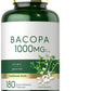 Bacopa Monnieri Leaf 1000mg  180 Caps Non GMO/No Gluten