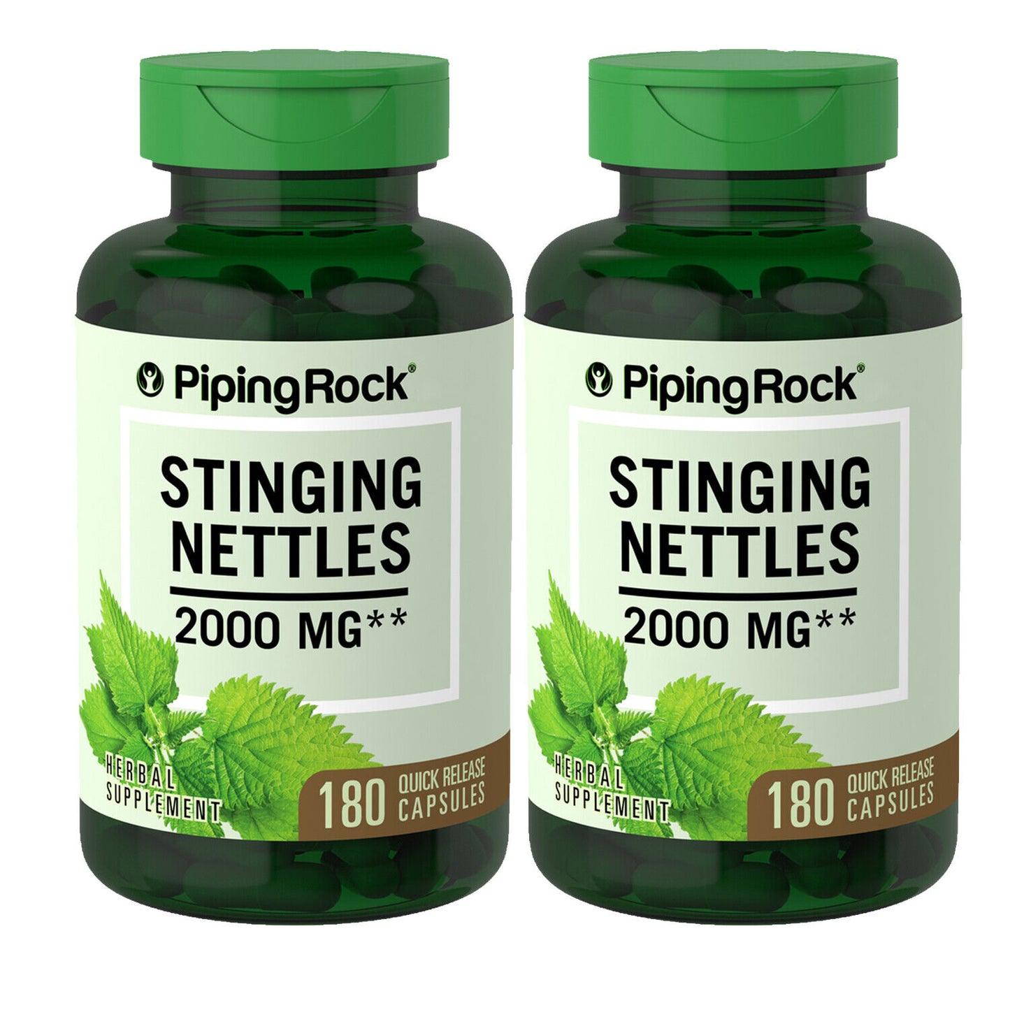 Stinging Nettles 2000mg 2X180 Capsules(Urtica dioica) (leaf)