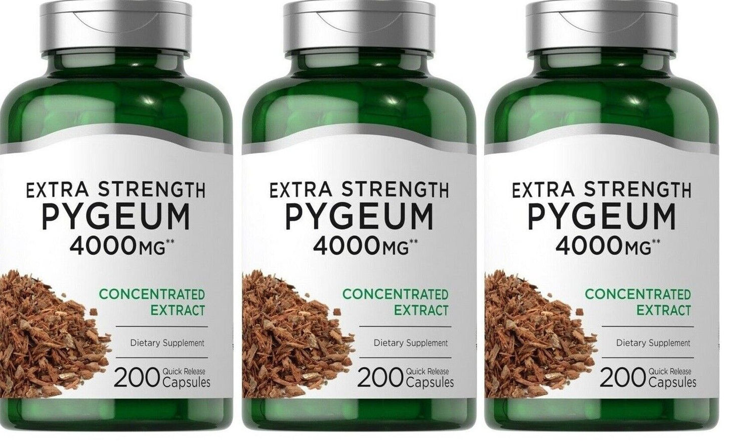 Pygeum 4000mg 3X200 Caps (Pygeum africanum)