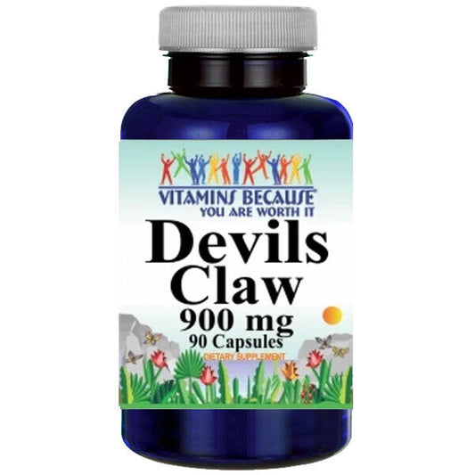 Devil's Claw Root 900mg 90caps Harpagophytum procumbens