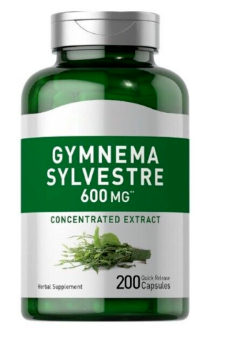 Gymnema Sylvestre 600mg 200 Caps Leaf Piping AMPK Activator