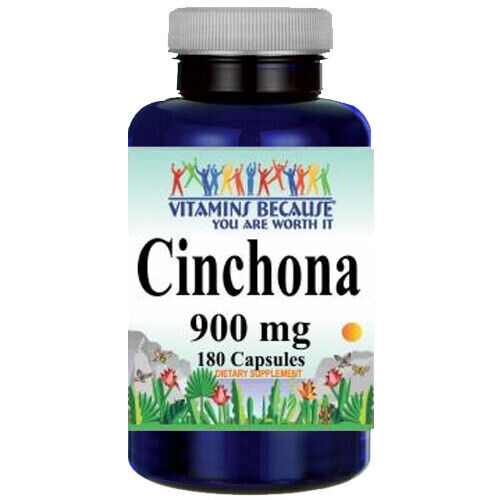 Cinchona Bark 900mg 180 Caps Cinchona Calisaya