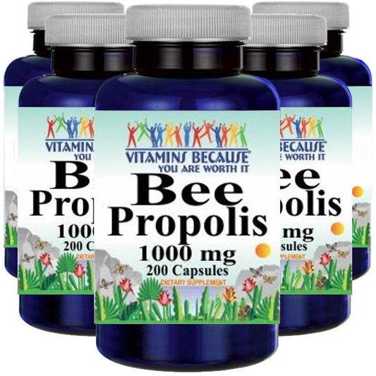 Bee Propolis 1000mg 5X200 Capsules
