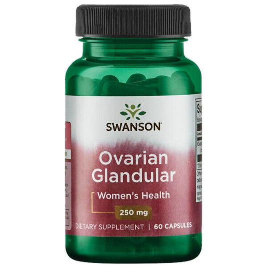 Raw Ovarian Glandular 250 mg 60 Caps