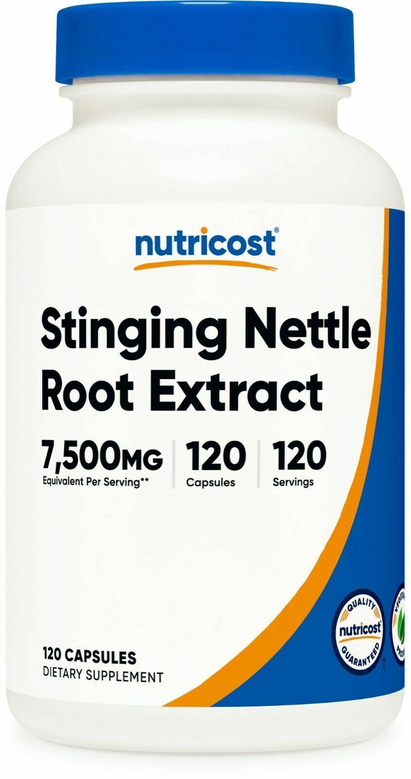 Stinging Nettle Root 7500mg  Extract 120 Caps Nutricost