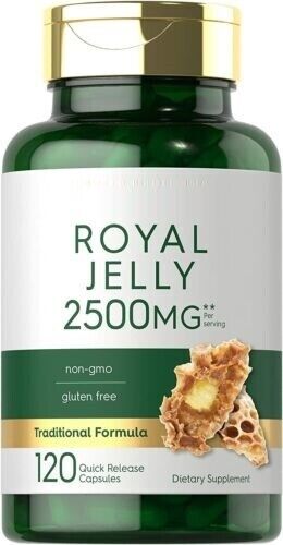 Royal Jelly 2500mg  120 caps Non-GMO/Gluten Free/No Preservatives