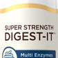 Super Strength Multi Enzymes 100Caps Betaine 400mg/Ox Bile 100mg/Bromelain 600GD